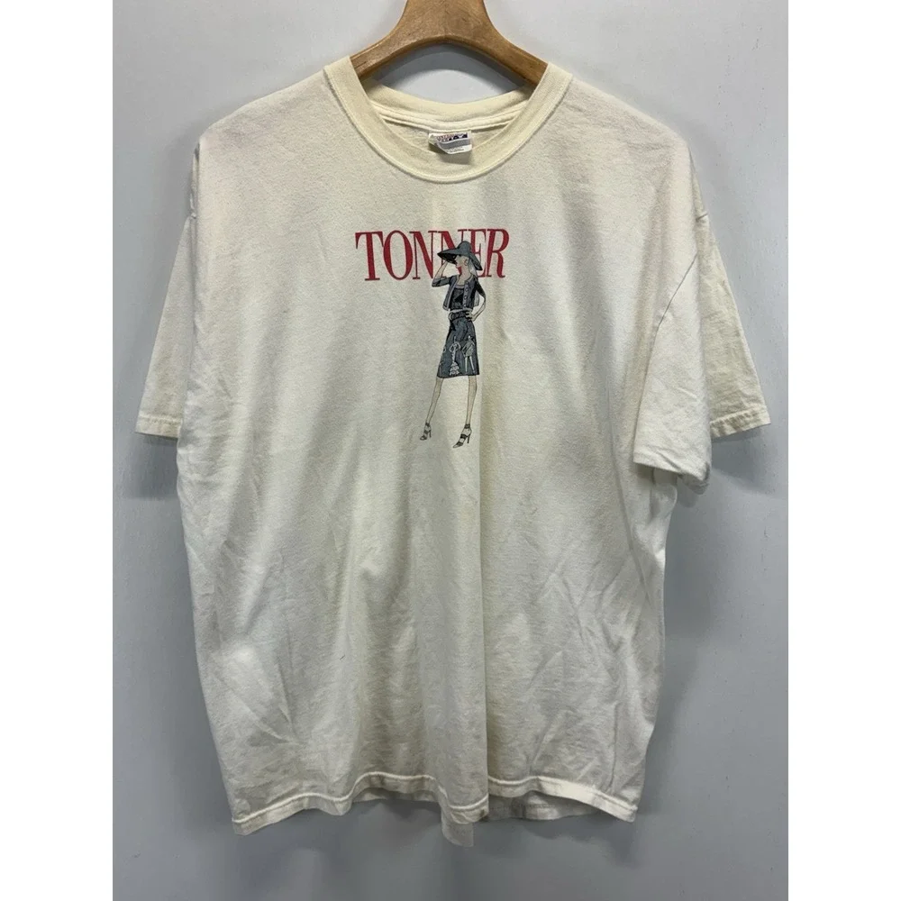 Vtg Hanes Beefy Tshirt Tonner Doll Company Tshirt Men's XL Graphic 90s HTF READ